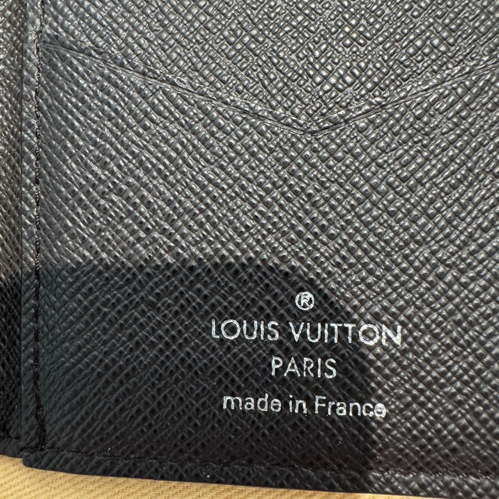 Chapman Brothers x Louis Vuitton Rhino brown Damier logo pocket organizer - Picture 6 of 10